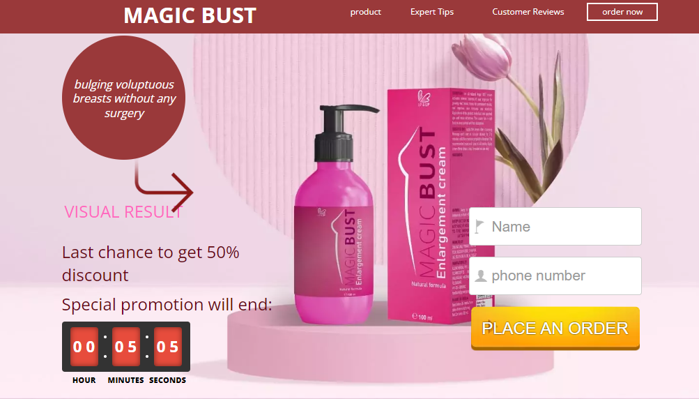 Magic Bust Breast Cream Uses in Hindi