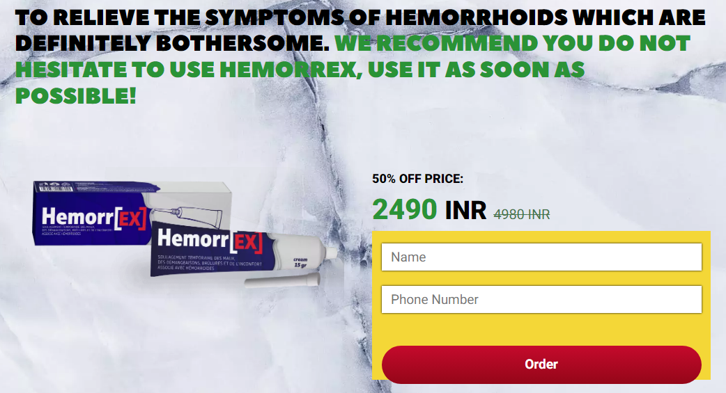 HemorrEX Order